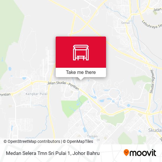 Medan Selera Tmn Sri Pulai 1 map