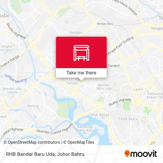 RHB Bandar Baru Uda map