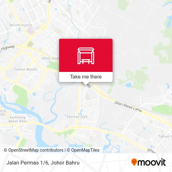 Jalan Permas 1/6 map
