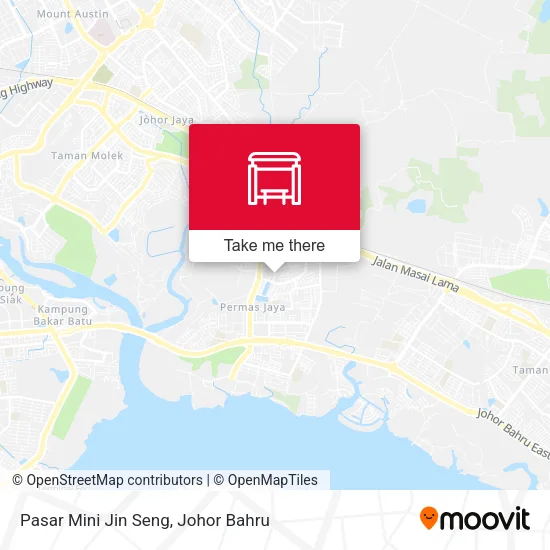 Pasar Mini Jin Seng map