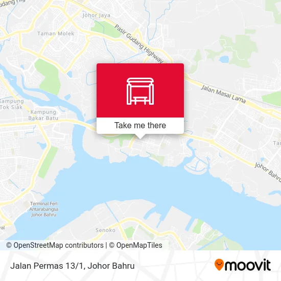 Jalan Permas 13/1 map
