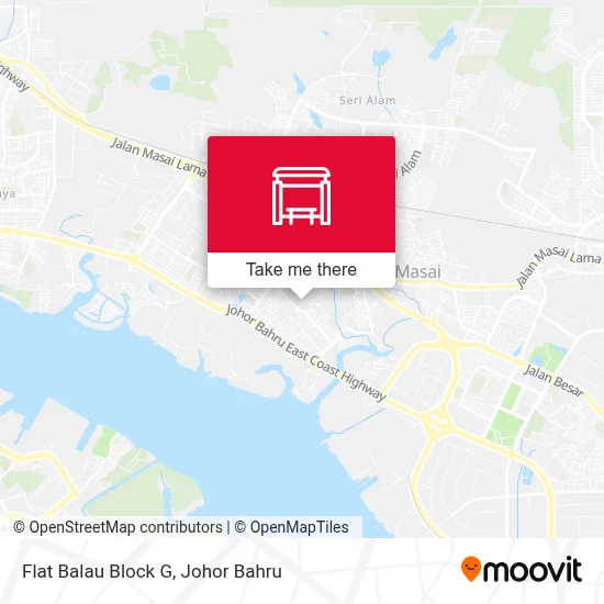 Flat Balau Block G map