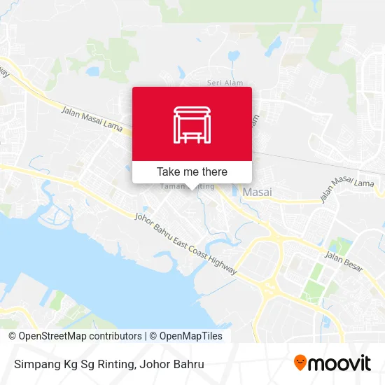 Simpang Kg Sg Rinting map