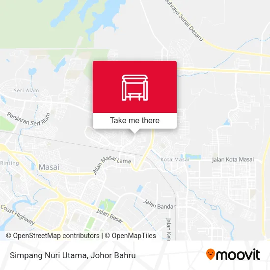 Simpang Nuri Utama map