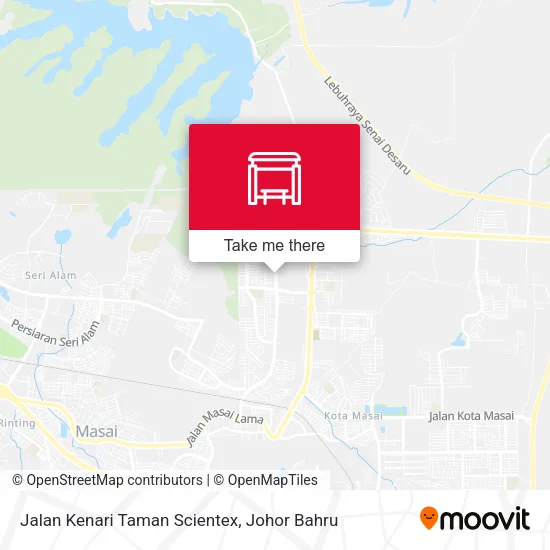 Jalan Kenari Taman Scientex map