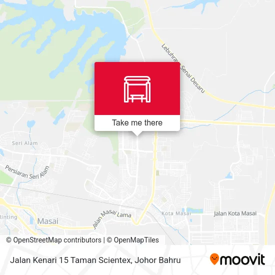Jalan Kenari 15 Taman Scientex map
