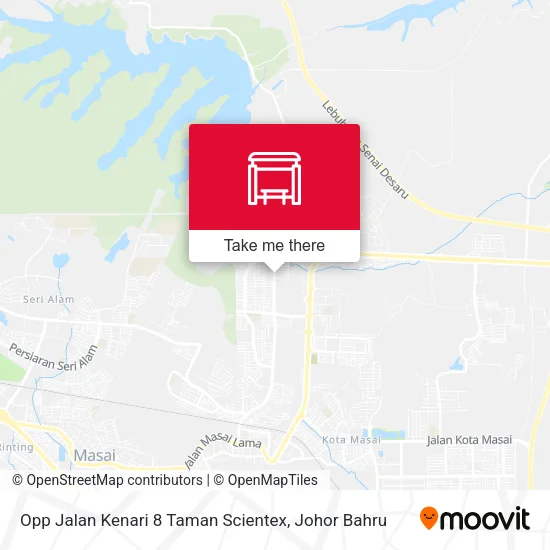 Opp Jalan Kenari 8 Taman Scientex map