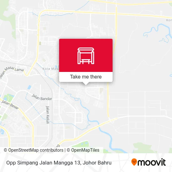 Opp Simpang Jalan Mangga 13 map