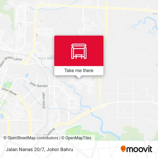 Jalan Nanas 20/7 map
