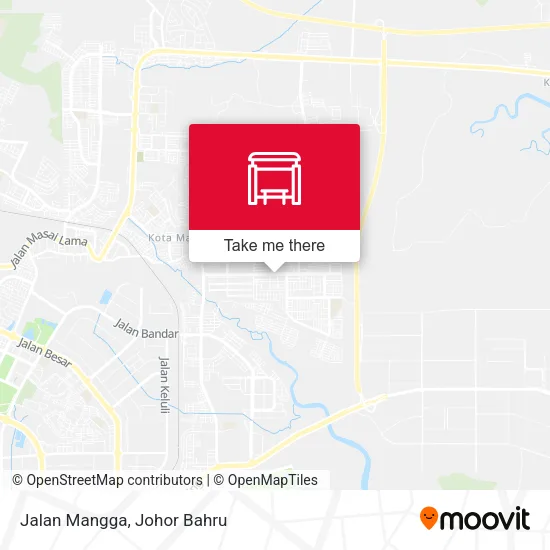 Jalan Mangga map