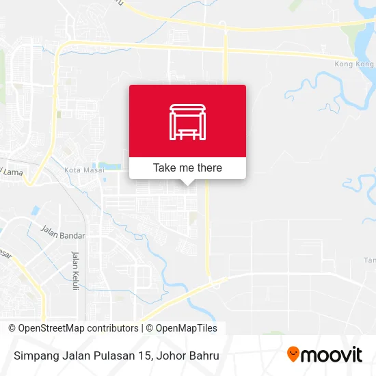 Simpang Jalan Pulasan 15 map