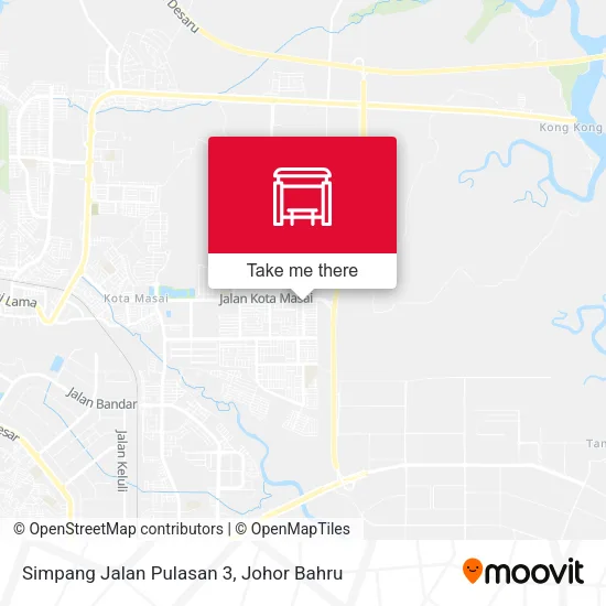 Simpang Jalan Pulasan 3 map