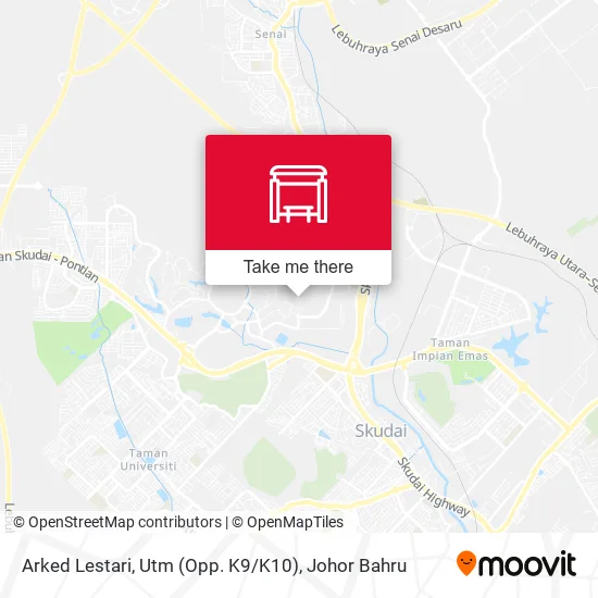 Arked Lestari, Utm (Opp. K9 / K10) map