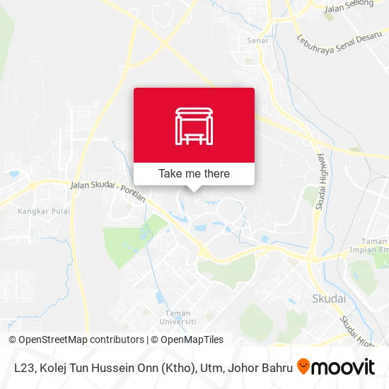 L23, Kolej Tun Hussein Onn (Ktho), Utm map