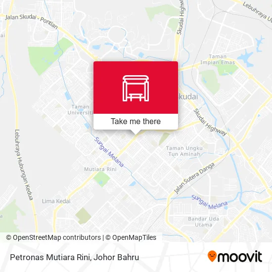 Petronas Mutiara Rini map