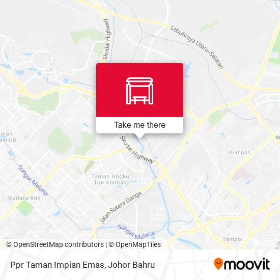 Ppr Taman Impian Emas map