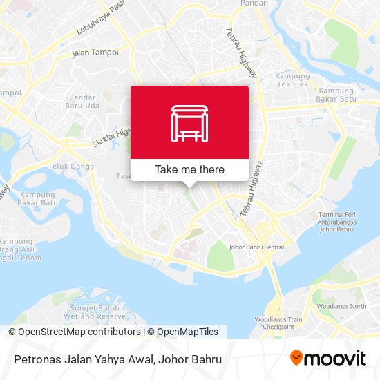 Petronas Jalan Yahya Awal map