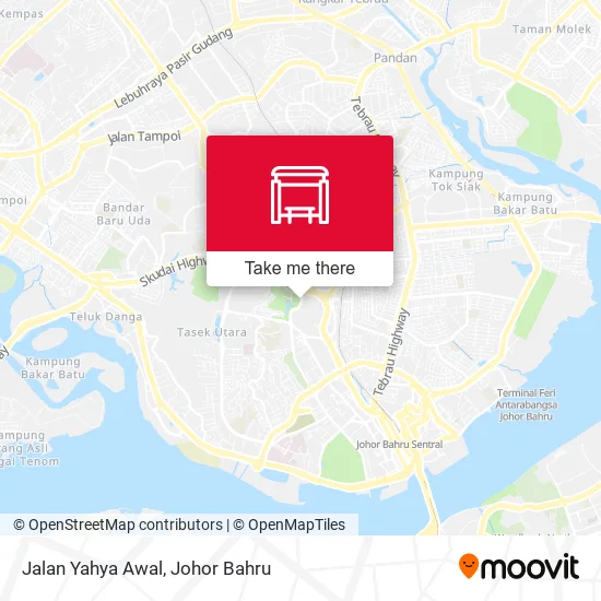 Jalan Yahya Awal map