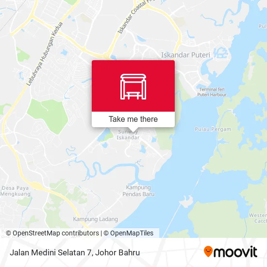 Jalan Medini Selatan 7 map