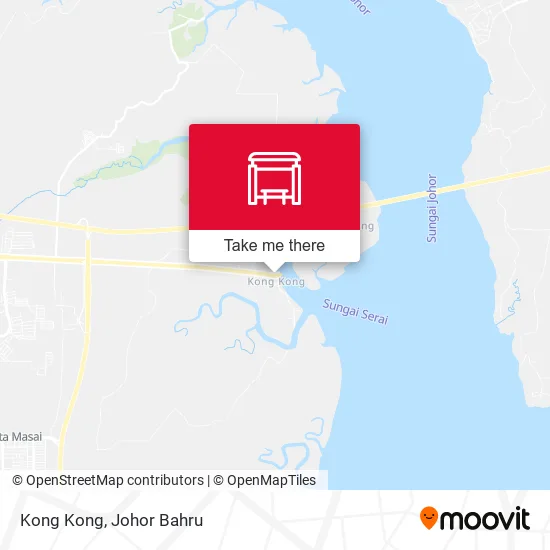 Kong Kong map