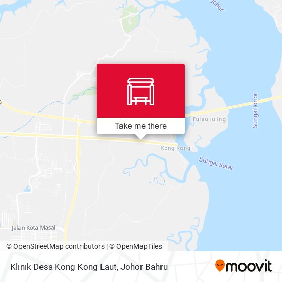 Klınık Desa Kong Kong Laut map