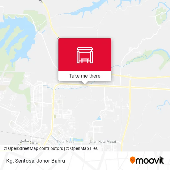 Kg. Sentosa map