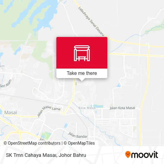 SK Tmn Cahaya Masaı map