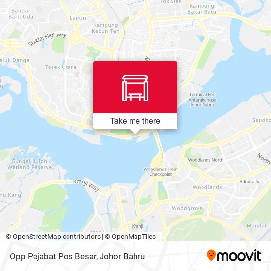 Opp Pejabat Pos Besar map