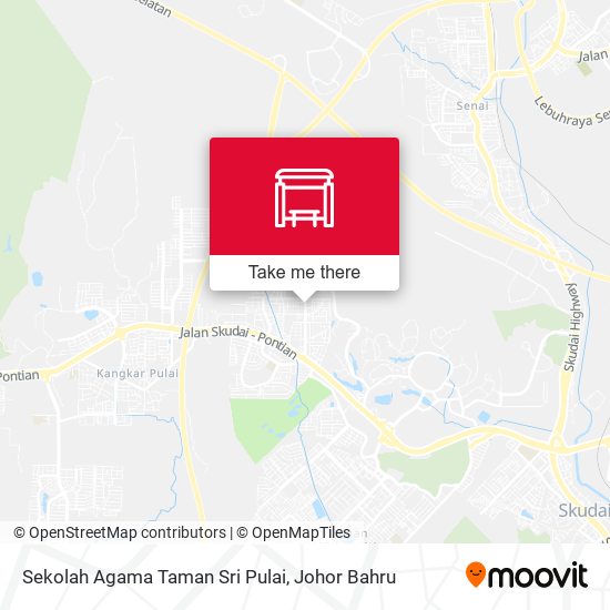 Sekolah Agama Taman Sri Pulai map