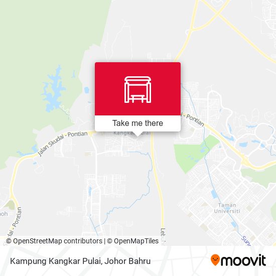 Kampung Kangkar Pulai map