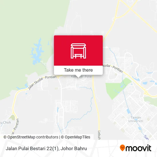 Jalan Pulai Bestari 22(1) map