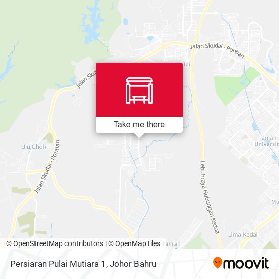 Persiaran Pulai Mutiara 1 map
