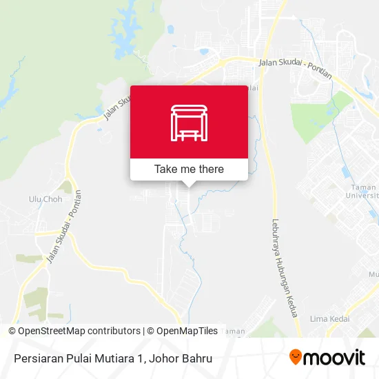 Persiaran Pulai Mutiara 1 map