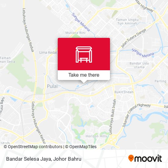 Bandar Selesa Jaya map