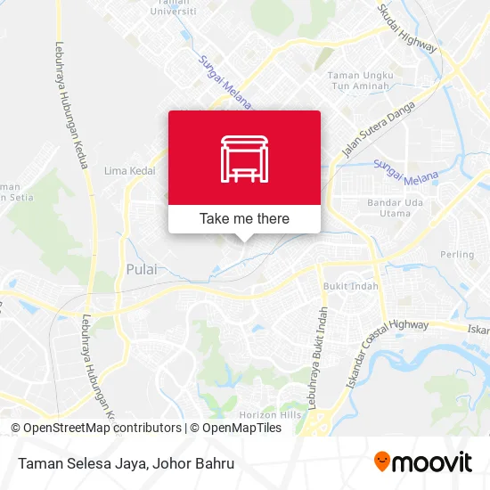 Taman Selesa Jaya map