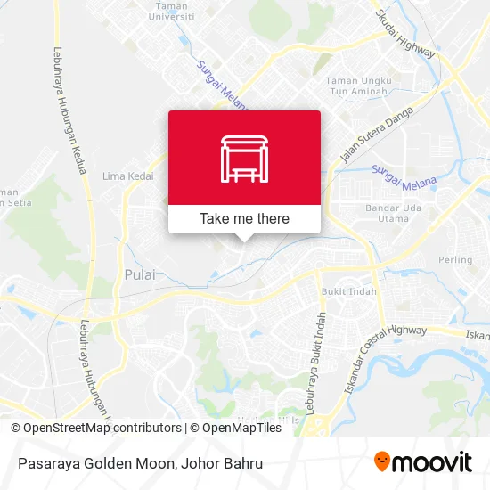 Pasaraya Golden Moon map