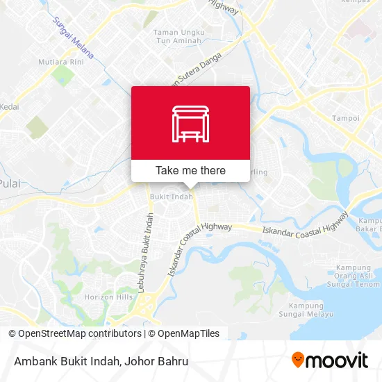 Ambank Bukit Indah map
