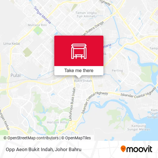 Opp Aeon Bukit Indah map