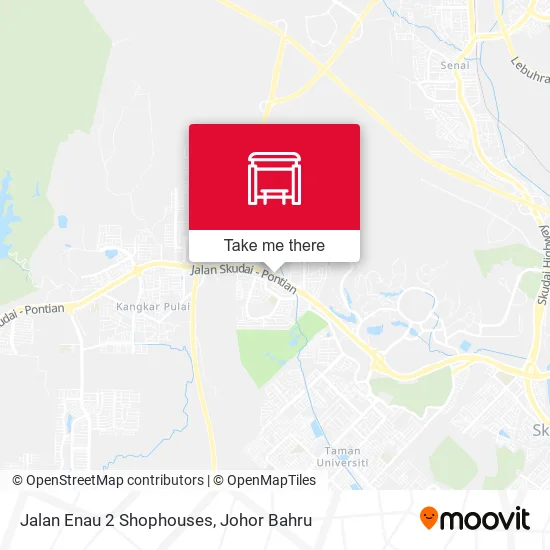 Jalan Enau 2 Shophouses map