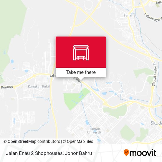 Jalan Enau 2 Shophouses map