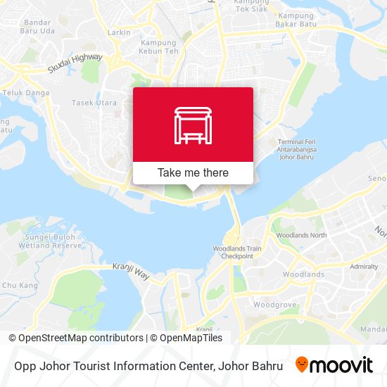 Opp Johor Tourist Information Center map
