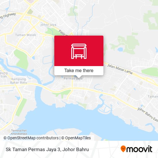 Sk Taman Permas Jaya 3 map