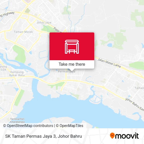 SK Taman Permas Jaya 3 map
