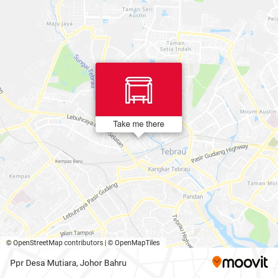 Ppr Desa Mutiara map