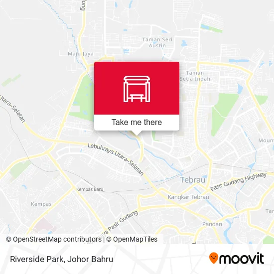 Riverside Park map