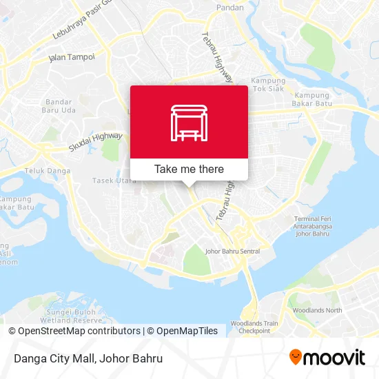 Danga City Mall map