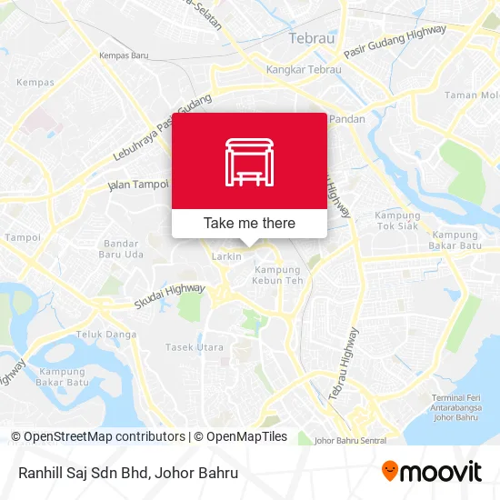 Ranhill Saj Sdn Bhd map