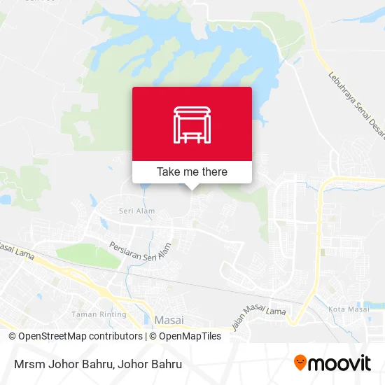 Mrsm Johor Bahru map