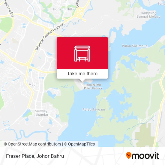 Fraser Place map