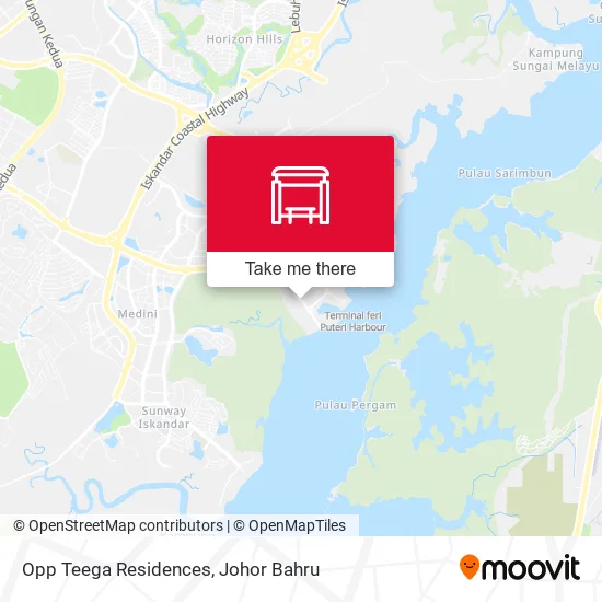 Opp Teega Residences map